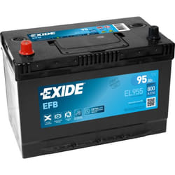 Exide EFB EL955 vehicle battery EFB (Enhanced Flooded Battery) 95 Ah 12 V 800 A Car