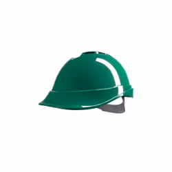MSA - V-GARD 200 VENTED SAFETY HELMET GREEN - Green