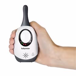 BabyMoov Simply Care Analog babyphone 2 channels Grey, White