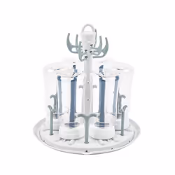 BabyMoov A006006, Drainer, Rack, Tabletop, Drinkware, Grey, White, Polypropylene (PP)