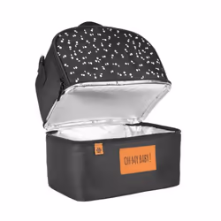 Badabulle Pick & Go thermal container Thermal bag 5 L Black, White