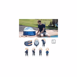 Babyni Pop Up Baby Beach Tent | Anti UV tent | Sun Shelter, UPF 50+