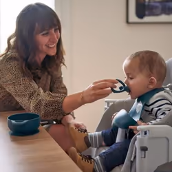 BabyMoov FIRST'ISY toddler feeding set Blue
