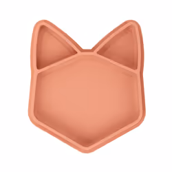 ISY Baby Plate, Silicone, Suction Toddler Plates Divided