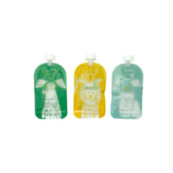 Badabulle Lot of 15 reusable water bottles 150 ml, 100% airtight