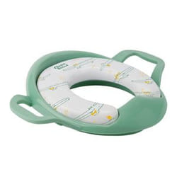 Badabulle B027008 toilet seat Soft toilet seat Polypropylene (PP), Polyvinyl chloride (PVC) Green, White