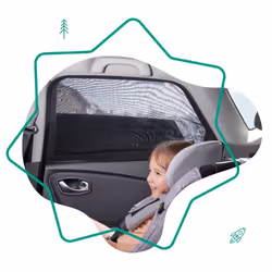 Badabulle B070001 baby carriage accessory Sun cover Polyester Black - Additional view 4