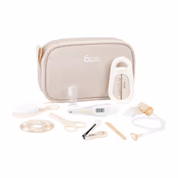 Baby Grooming Kit, Baby Nail kit, Baby Healthcare kit, 9 Baby Essentials for Newborn, Sand