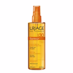 Uriage Bariésun Dry Oil SPF30 200 ml, Sunscreen oil, Face, hair & body, Spray, Illuminating, Smoothing, Sensitive skin, 200 m ...