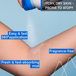 Xemose Sos Anti-Itch Body Spray for Dry Skin prone to Atopic Eczema 200 ml - Additional view 3