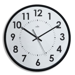 CEP Orium by Cep Slient Quartz Analogue Wall Clock 310mm White/Black -