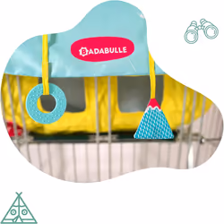 Badabulle Shopping Trolley Cover, baby trolley seat cover