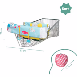 Badabulle Shopping Trolley Cover, baby trolley seat cover