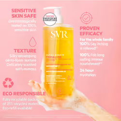 TOPIALYSE Micellar Oil Wash for Face, Body, Hair, 24hr Hydration Emulsifying Soothing Bath/Shower Cleanser for Very Dry, - Additional view 4
