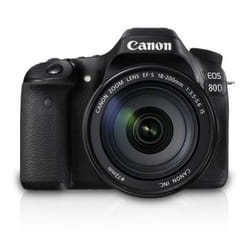 Canon EOS 80D + EF-S 18-200mm F3.5-5.6 IS SLR Camera Kit 24.2 MP CMOS 6000 x 4000 pixels Black