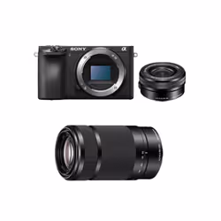 SONY A6500 + SEL 16-50MM F3.5-5.6 OSS + SEL 55-210MM F4.5-6.3 OSS