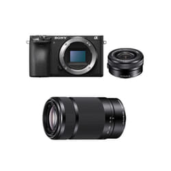 SONY A6500 + SEL 16-50MM F3.5-5.6 OSS + SEL 55-210MM F4.5-6.3 OSS
