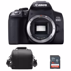 CANON EOS 850D Body Black + camera Bag + 16GB SD card