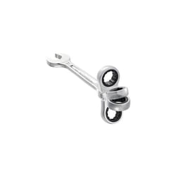Facom 467bf. 18Â Metric Articulated Ratchet Combination Spanner, 18Â mm, Silver