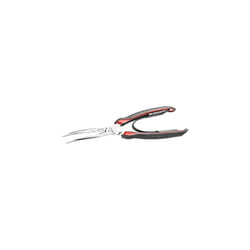 Facom 195A.20CPE Half Round Short Nose Pliers, Red/Black, 200 mm
