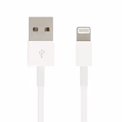 IPhone (Lightning) charging cable /USB - Sync and charge White