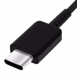 USB to USB Type C Cable, Original Samsung EP-DG950 - Black - Charging and Sync