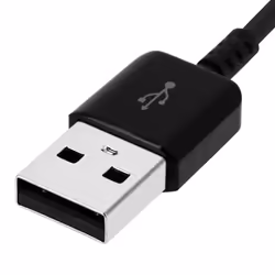 USB to USB Type C Cable, Original Samsung EP-DG950 - Black - Charging and Sync