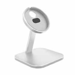 Magsafe iPhone Desk Stand Aluminium Compact Dock Silver