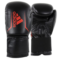 adidas Boxing Gloves - Speed 50 Boxing & Kickboxing - Boxing Gloves Women/Boxing Gloves for Men - Boxing Equipment (10 Oz  Black/RED)