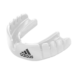 Adidas OPRO Gum Shield - Snap Fit - White, Adult