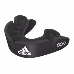 ) Adidas OPRO Bronze Gum Shield - Black, Junior (Up to age 10