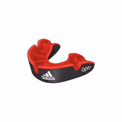 mouth guard Opro Gen4 Silver junior rubber black