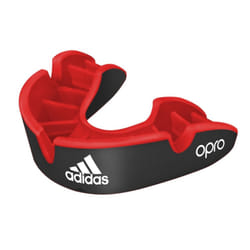 ) Adidas OPRO Silver Gum Shield - Black, Adult (age 10+