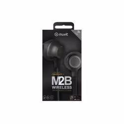 Muvit MUHPH0090 headphones/headset Wireless In-ear Calls/Music Bluetooth Grey