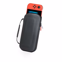 Muvit MGSP100, Cover, Nintendo, Black, EVA (Ethylene Vinyl Acetate), Nintendo Switch, Nintendo Switch Lite, Nintendo Switch O ...