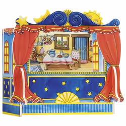 Goki 51786, Freestanding puppet theater, 3 yr(s), Puppets included