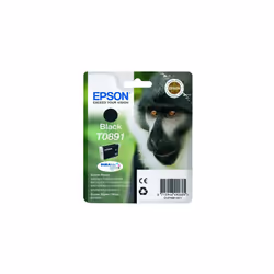 Epson T089 Stylus Ink Cartridge, Black, Genuine