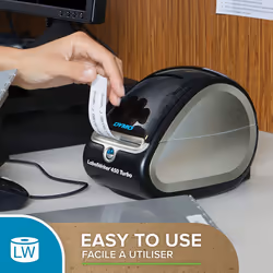 Dymo LW Multi-Purpose Labels, 32 mm x 57 mm, Roll of 1000 Easy-Peel Labels, Self-Adhesive, for LabelWriter Label Makers, Authentic