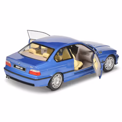 Solido S1803901 421185360 1:18 BMW E36 Coupe M3-Blue  Estoril