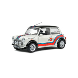 Solido Mini Cooper Martini City car model Preassembled 1:18