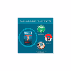 Compeed Extreme Blister Plasters, 6 Hydrocolloid Plasters, Foot Treatment, Heal Fast, 100% Plastic Free Carton Pack