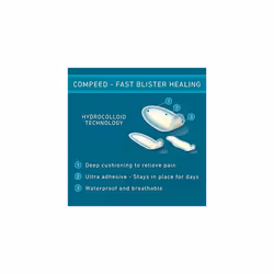 Compeed Mixed Size Blister Plasters, Pack of 6