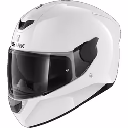 Shark D-Skwal 2 Blank Helmet, white, Size XS for Men