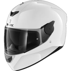 Shark D-Skwal 2 Blank Helmet, white, Size XS for Men