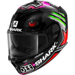 Shark Spartan GT Carbon Replica Redding Signature Helmet, red-green, Size XL for Men