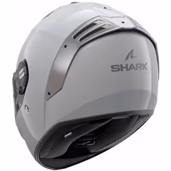 Shark Spartan RS Blank Helmet, white-silver, Size L for Men
