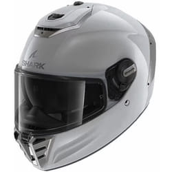 Shark Spartan RS Blank Helmet, white-silver, Size XS for Men