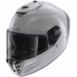 Shark Spartan RS Blank Helmet, white-silver, Size 2XL for Men