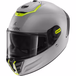 Shark Spartan RS Blank Helmet, yellow-silver, Size XS for Men