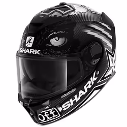 Shark Spartan GT Carbon Redding Matt Carbon / White / Anthracite - XL